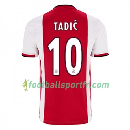 Tenue Ajax Amsterdam Dusan Tadic 10 Domicile 2019-2020 Maillot de Foot